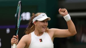 Wimbledon: Andreeva makes light work of Baptiste in third round
