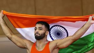 Sujeet Kalkal Strikes Gold in 65kg Freestyle at Budapest Ranking Series