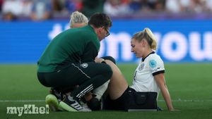 Germany's Sarai Linder Out Of Euro 2025 Semi-Final Against Spain Due To Ankle Injury