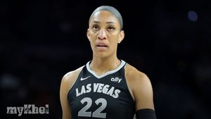 A'ja Wilson Makes WNBA History With Historic 30-Point, 20-Rebound Double-Double In Aces Win