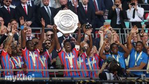 Crystal Palace Matches Liverpool's Level To Secure Community Shield Victory In 2025