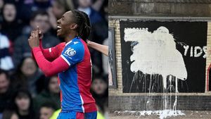 Eberechi Eze mural repainted by Arsenal fans after Vandalization - Check Out the New Look!