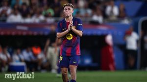 Flick Expresses Confidence That Barcelona Will Retain Fermin Lopez Despite Chelsea's Interest
