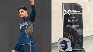 Shubman Gill's Gujarat Titans win new Award two months after IPL 2025