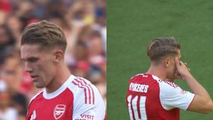 Viktor Gyokeres score First Goal for Arsenal, does iconic Celebration - Watch