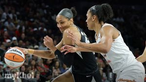 Las Vegas Aces Achieve Ninth Consecutive Victory Over Phoenix Mercury In WNBA Match