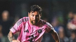 How did Lionel Messi suffer injury for Inter Miami against Necaxa in Leagues Cup Match?