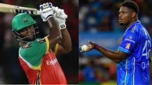 22 Runs In Single Delivery! Romario Shepherd-Oshane Thomas Engage In CPL Madness: WATCH