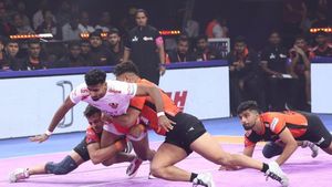 PKL12: U Mumba Clinch Thriller, Edge Gujarat Giants 7-6 in Dramatic Tie-Breaker Finish