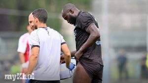 Romelu Lukaku Set To Miss Napoli's Season Opener Following Thigh Injury In Pre-Season Friendly