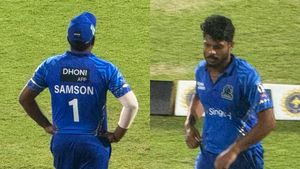 Saly Samson stars with Fifty, Sanju combine with elder brother in First Ball Heroics in KCL 2025