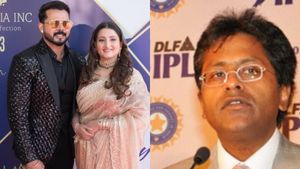 'Inhuman, Disgusting' - Sreesanth's Wife Bhuvneshwari Slams Lalit Modi & Michael Clarke for Releasing 2008 IPL 'Slapgate' Video