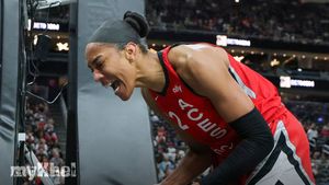 A'ja Wilson Delivers Record-Breaking Performance In Aces Victory Over Chicago Sky