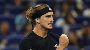 Zverev joins Medvedev in Beijing last 16 after dominant Sonego win