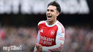 Arsenal Triumphs Over Nottingham Forest 3-0 With Zubimendi's Two Goals In Postecoglou's Debut