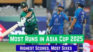 Most Runs in Asia Cup 2025: Mohammad Haris goes 2nd - Top Ten Run Scorers, Teamwise Top 5 on September 12