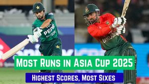 Most Runs in Asia Cup 2025: Litton Das claims Summit - Top Ten Run Scorers, Teamwise Top 5 on September 13