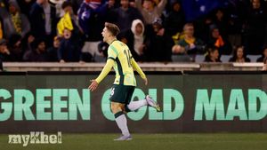 Australia Secures Narrow Victory Over New Zealand With Max Balard's Late Goal On Debut