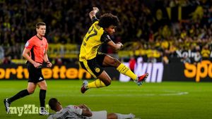 Borussia Dortmund Triumphs Over Wolfsburg 1-0 As Adeyemi Scores Winning Goal