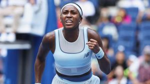 Gauff ousts Fernandez in Beijing thriller as Rybakina stunned by Lys