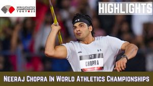 Neeraj Chopra Highlights, Javelin In World Athletics Championships: India Star Qualifies For Final In 1st Attempt