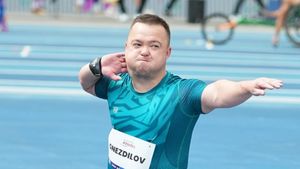 Denis Gnezdilov of Georgia Creates History with Double World Record in F40 Shot Put at Para Athletics 2025