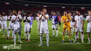 England Triumphs Over Serbia With A Dominant 5-0 Victory In World Cup Qualifying Match