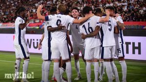 England Thrashes Serbia 5-0: Madueke, Konsa, And Guehi Score First International Goals