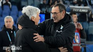 Gasperini Looks Forward To Renewing Rivalry With Sarri In Derby Della Capitale This Weekend