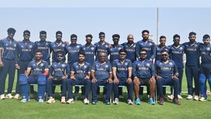 Saly Samson, Sanju Samson's elder brother, leads Kerala to 2-1 series win against Oman as Punjab Kings player scores 100