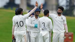 Duleep Trophy Final: Spinners Saransh Jain and Kumar Kartikeya Give Central Zone Advantage Over South