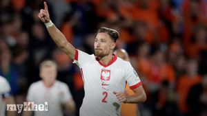 Matty Cash Secures Dramatic Equaliser As Poland Draws 1-1 With Netherlands In World Cup Qualifying