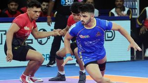 Tamil Thalaivas vs Bengaluru Bulls PKL 12 Highlights: Raid Machine Arjun Deshwal Leads Thalaivas to Thrilling Win, Ends Bulls’ Purple Patch