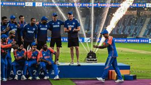 IND vs PAK, Asia Cup Final: India Celebrate With 'Invisible' Trophy After Refusing To Collect From Mohsin Naqvi – WATCH