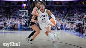 Napheesa Collier Proudly Celebrates Lynx's Remarkable Comeback Against Valkyries