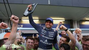 Carlos Sainz Achieves Best Career Podium Finish At Azerbaijan Grand Prix