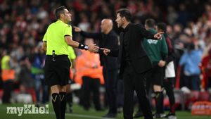 Simeone Urges Liverpool To Address Fan Insults Following His Red Card Incident
