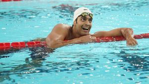 Srihari Nataraj Makes History with Two Silver Medals at Asian Aquatics Championships