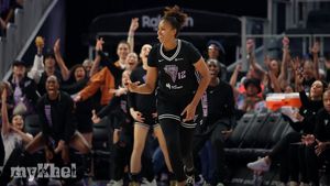 Iliana Rupert's Five 3-Pointers Propel Valkyries Past Fever In WNBA Playoff Clash