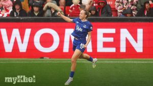 Ornella Vignola Scores Hat-Trick On Debut As Everton Thrashes Liverpool In WSL Derby