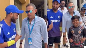 After removing Rohit Sharma as ODI Captain, Ajit Agarkar seen ignoring multiple requests for Handshake with Fans