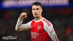 Arsenal Defeats Olympiacos 2-0 With Martinelli's Key Contributions In Champions League Match