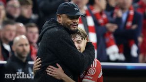 Kompany Calls For Calm On Bayern Munich's Lennart Karl After Historic Champions League Performance