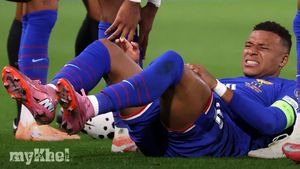Kylian Mbappe Scores Again But Suffers Injury In France's 3-0 Victory Over Azerbaijan