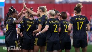 Manchester United Women Triumph 1-0 Over Atletico Madrid In Tense UWCL Match
