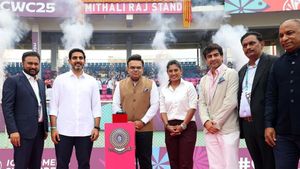 BCCI president Mithun Manhas, ICC chief Jay Shah inaugurate Mithali Raj Stand in Vizag