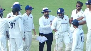 Prithvi Shaw, Musheer Khan Involved in Heated On-Field Clash After 181 in Maharashtra–Mumbai Game: WATCH