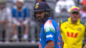 IND vs AUS 1st ODI: Rohit Sharma Joins Elite 500-Match Club as India Stutter Early Against Australia in Perth