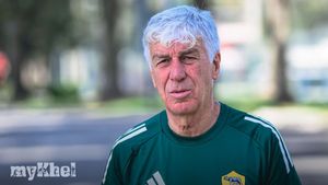 Roma's Gian Piero Gasperini Embraces Great Challenge Against Inter In Serie A Showdown