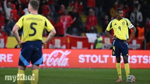 Sweden's World Cup Qualifying Hopes Fade After 2-0 Loss To Switzerland